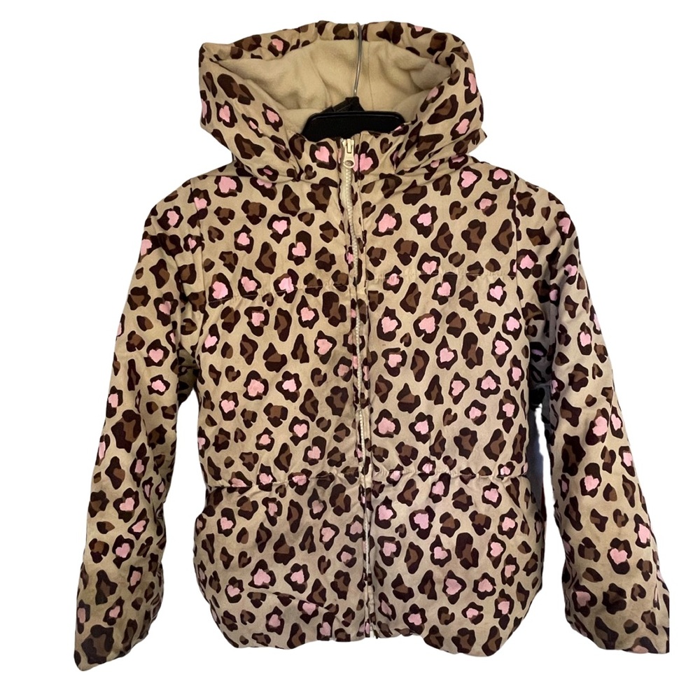 Children’s Place Hooded Puffer Coat Girls Size 7/8